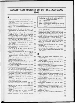 Register 1966 jaargang 135